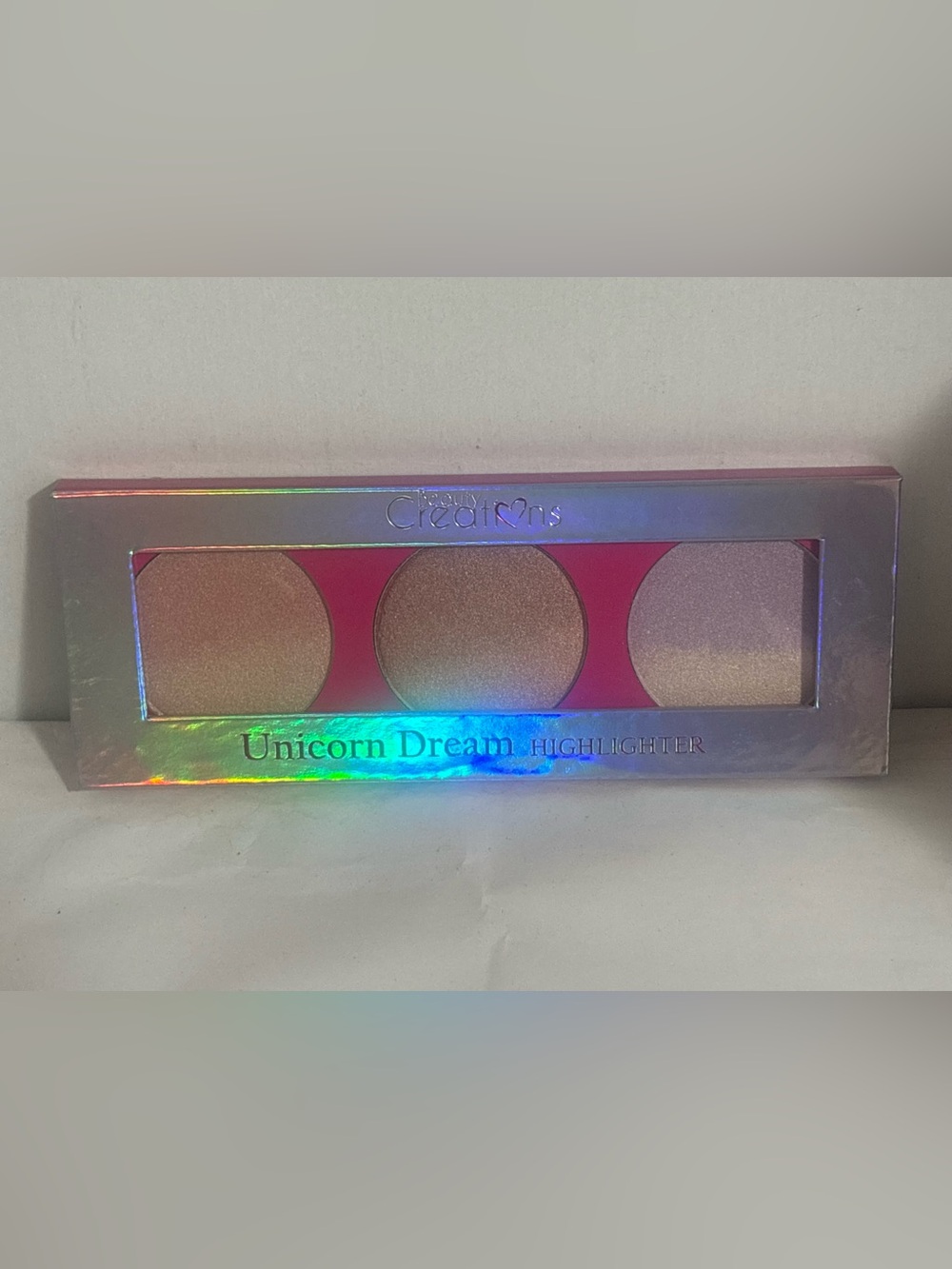 Beauty Creations Unicorn Dream Highlighter Trio - Pink, Champagne, Pearl